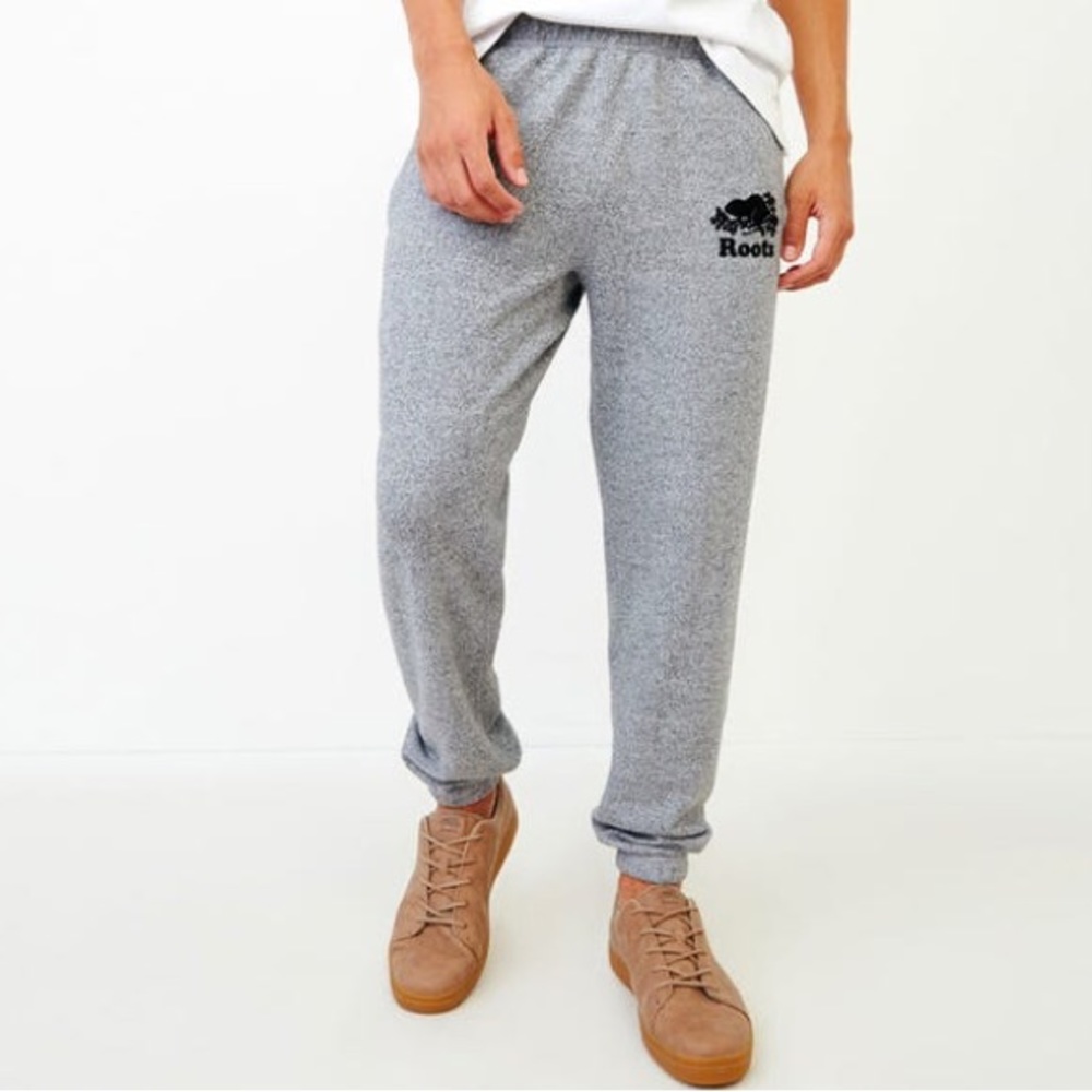 ROOTS Salt and Pepper Original Sweatpants Kids Size 14